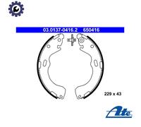 BRAKE SHOE SET 03.0137-0416.2 FOR MAZDA TRIBUTE/SUV CAPELLA/Hatchback 626/Mk