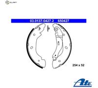 ATE 03.0137-0427.2 Brake Shoe Set Rear for