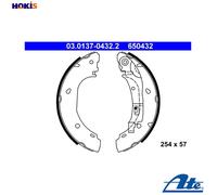 BRAKE SHOE SET 03.0137-0432.2 FOR PEUGEOT BOXER/Platform/Chassis/Van/FURGON 2.8L