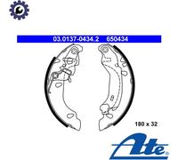 BRAKE SHOE SET 03.0137-0434.2 FOR FIAT PANDA/Hatchback/Van 188A4/169A4.000 1.2L