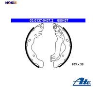BRAKE SHOE SET 03.0137-0437.2 FOR HYUNDAI ACCENT/GYRO/II MATRIX EXCEL LANTRA