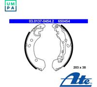 ATE 03.0137-0454.2 Brake Shoe Set for NISSAN,RENAULT