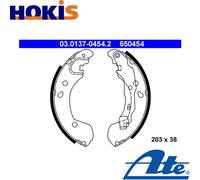 ATE 03.0137-0454.2 Brake Shoe Set for NISSAN,RENAULT