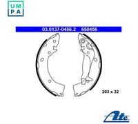 ATE 03.0137-0456.2 Brake Shoe Set