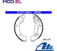 BRAKE SHOE SET 03.0137-0456.2 FOR HYUNDAI GETZ G4ED 1.6L D4FA 1.5L G4EE 1.4L