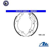 ATE Brake Shoe Set 03.0137-0462.2 - Rear - Fits FIAT & FORD: KA, 500, 500 C, Panda