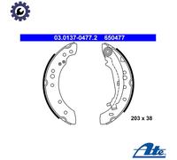 ATE 03.0137-0477.2 Brake Shoe Set