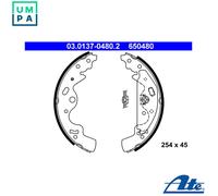 NEW BRAKE SHOE SET FOR LAND ROVER FREELANDER L314 204D3 25 K4F M 47 18 K4F ATE
