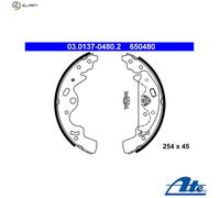 NEW BRAKE SHOE SET FOR LAND ROVER FREELANDER L314 204D3 25 K4F M 47 18 K4F ATE