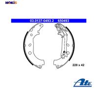 ATE 03.0137-0493.2 Brake Shoe Set