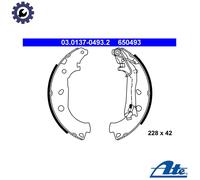 ATE 03.0137-0493.2 Brake Shoe Set
