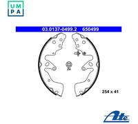 ATE 03.0137-0499.2 Brake Shoe Set