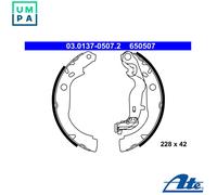 ATE 03.0137-0507.2 Brake Shoe Set