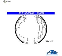 ATE 03.0137-0508.2 Brake Shoe Set