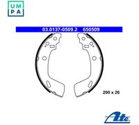 BRAKE SHOE SET 03.0137-0509.2 FOR SUZUKI SWIFT/MK/V/IV/III D13AAAD13AK12B 1.2L