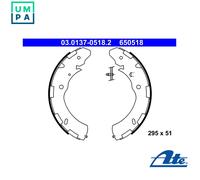 BRAKE SHOE SET 03.0137-0518.2 FOR MITSUBISHI CHALLENGER/II PAJERO/SPORT L200