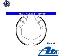 BRAKE SHOE SET 03.0137-0529.2 FOR SUZUKI SWIFTIII D13A/Z 13 DTJ/Z13DT 1.2L 4cyl