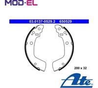 BRAKE SHOE SET 03.0137-0529.2 FOR SUZUKI SWIFTIII D13A/Z 13 DTJ/Z13DT 1.2L 4cyl