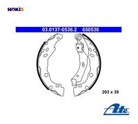 ATE 03.0137-0536.2 Brake Shoe Set