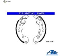 Brake Shoe Set For VW POLO Skoda FABIA Seat IBIZA ARONA 17-21 2Q0698525