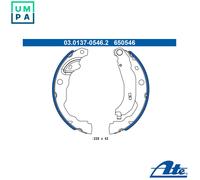 BRAKE SHOE SET 03.0137-0546.2 FOR RENAULT CLIO/V CAPTUR/II GRAND/KANGOO/III 1.0L
