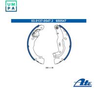 ATE 03.0137-0547.2 Brake Shoe Set