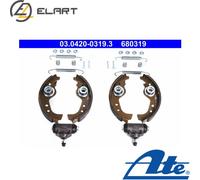 BRAKE SHOE SET 03.0420-0319.3 FOR FIAT RITMO/Convertible UNO PANDA/Hatchback Y10