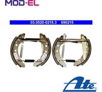 BRAKE SHOE SET 03.0520-0215.3 FOR VW DERBY POLO/II/CLASSIC/Hatchback/Van LUPO
