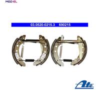 BRAKE SHOE SET 03.0520-0215.3 FOR VW DERBY POLO/II/CLASSIC/Hatchback/Van LUPO