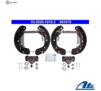 BRAKE SHOE SET 03.0520-1019.3 FOR OPEL ASTRA/Hatchback 16LZ2/NZR 1.6L 4cyl