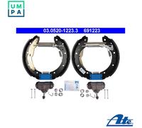 ATE 03.0520-1223.3 Brake Set, drum brakes