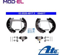 ATE 03.0520-4817.3 Brake Set, drum brakes