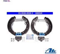 ATE 03.0520-5520.3 Brake Set, drum brakes
