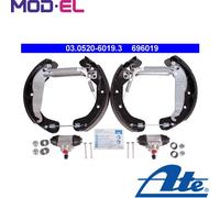 ATE 03.0520-6019.3 Brake Set, drum brakes