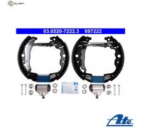 ATE 03.0520-7222.3 Brake Set, drum brakes