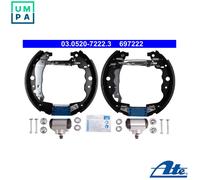 ATE 03.0520-7222.3 Brake Set, drum brakes