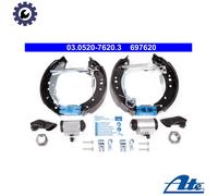 BRAKE SHOE SET 03.0520-7620.3 FOR PEUGEOT CITROEN C3/Pluriel C2/ENTERPRISE 1.4L