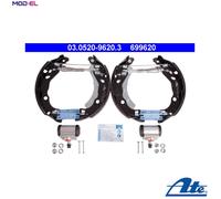 BRAKE SHOE SET 03.0520-9620.3 FOR CITROËN C4/CACTUS/Van C3/II/Hatchback DS3 1.6L