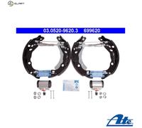 BRAKE SHOE SET 03.0520-9620.3 FOR CITROËN C4/CACTUS/Van C3/II/Hatchback DS3 1.6L