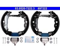 ATE 03.0520-7222.3 Brake Shoe Set for ,DACIA,MERCEDES-BENZ,RENAULT