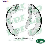 LPR Brakes Brake Shoe Set 04570 for VW LT28-50 Bus/Van, Caravelle III