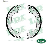 Brake shoes 07040 LPR for NISSAN INFINITI