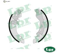 BRAKE SHOE SET 08230 FOR FIAT 500/C PANDA/Hatchback/Van/CLASSIC 1.2L 4cyl