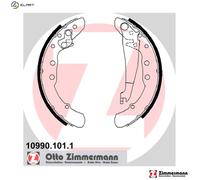 BRAKE SHOE SET 10990.101.1 FOR VW PANEL/II/Box/Body/MPV VAN GOLF/III/Mk CADDY