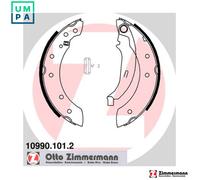 BRAKE SHOE SET 10990.101.2 FOR RENAULT D7F726/720/710 1.1L 4cyl CLIO II