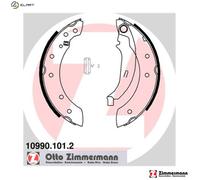 BRAKE SHOE SET 10990.101.2 FOR RENAULT D7F726/720/710 1.1L 4cyl CLIO II