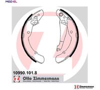 BRAKE SHOE SET 10990.101.8 FOR SKODA OCTAVIA/Combi VW PANEL/II/Box/Body/MPV 1.4L