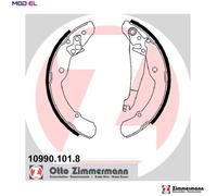 BRAKE SHOE SET 10990.101.8 FOR SKODA OCTAVIA/Combi VW PANEL/II/Box/Body/MPV 1.4L