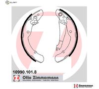 BRAKE SHOE SET 10990.101.8 FOR SKODA OCTAVIA/Combi VW PANEL/II/Box/Body/MPV 1.4L
