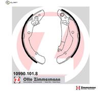 ZIMMERMANN 10990.101.8 Brake Shoe Set